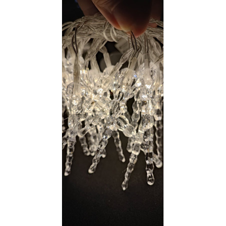 Гірлянда на батарейках (2,4 м, 24 LED) — Автономний новорічний декор | 250 грн