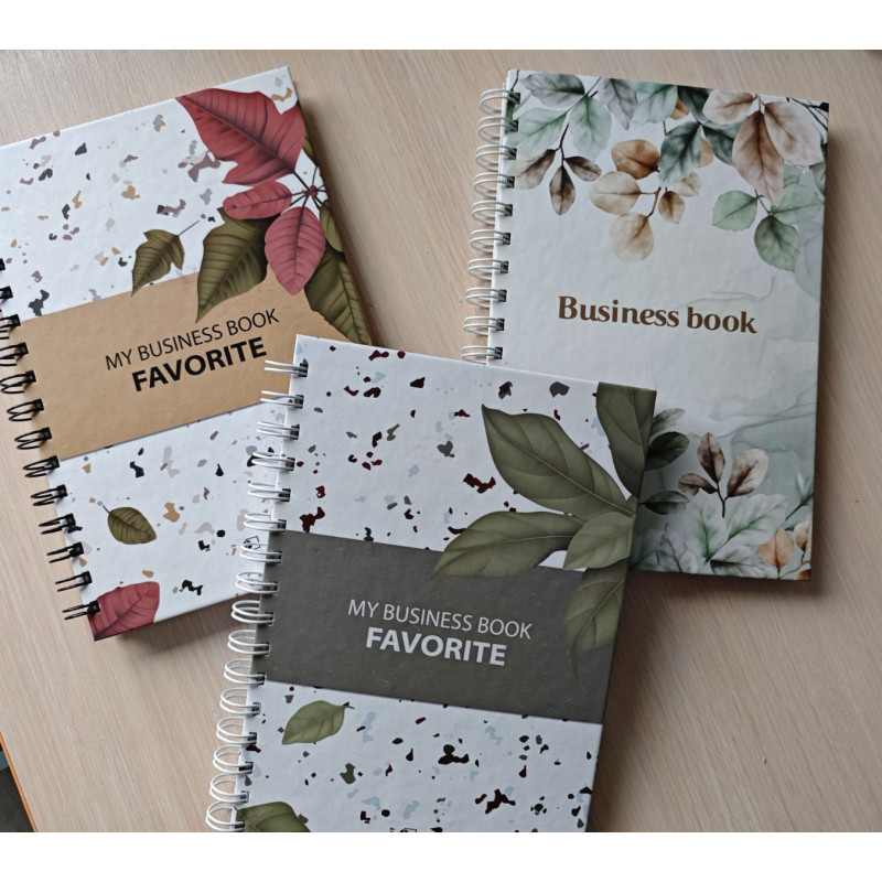 Блокнот А5 на пружині My Business Book 96 арк