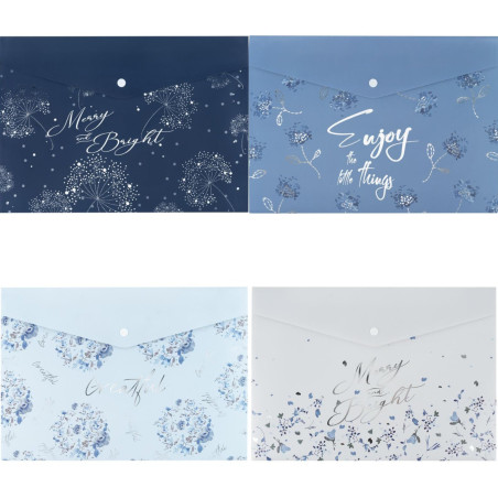 Папка на кнопці Axent A4 Симфонія Квітів | 27 грн | Київ Сирець