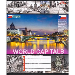 Зошит кольоровий 48 аркушів, клітинка