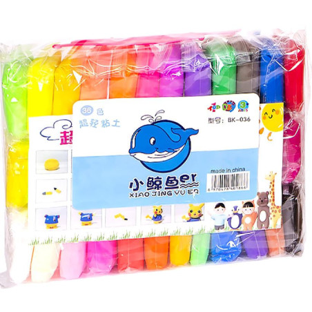 Моделин 36 кольорів (10гр)