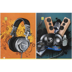 Зошит для нот А5 8 аркушів