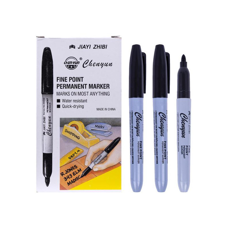 Маркер тонкий чорний  "Тонкий"