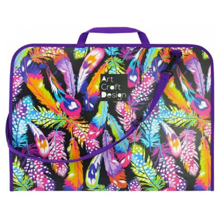 Папка - портфель з ручками  А3