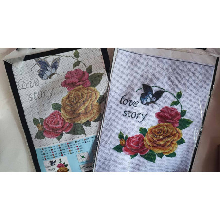 Набір вишивка хрестиком.🖤