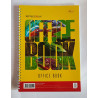 Блокнот А4, 80 аркушів у клітинку з картонною обкладинкою