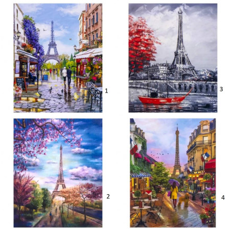 Алмазна викладка на підрамнику.