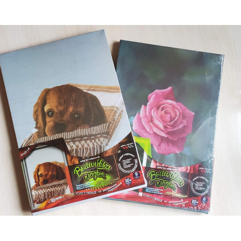 Набір для творчості  "Вишивка гладдю" на підрамнику