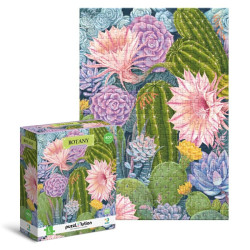 Пазл 400 елементів Puzzl'Ecolution "Квітучі кактуси" 47х33 см