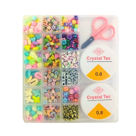 Набір для плетіння браслетів із резинок Loom Bands в органайзері | 185 грн