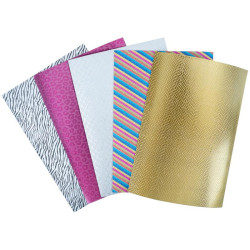 Фоаміран з принтом Kite А4 (5 аркушів) | Гліттер, Анімалістичні візерунки